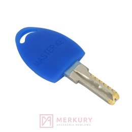 Klucz bazowy MASTER do zamka ZM-MK138, niebieski MERKURY Akcesoria Meblowe