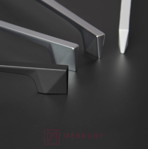 Uchwyt meblowy LINEA, czarny mat, NOMET, sklep internetowy MERKURY Akcesoria Meblowe Mariusz Adamczyk
