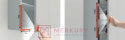 Odbojnik TIP-ON BLUM 956.1004 krótki z magnesem, biały SKLEP INTERNETOWY MERKURY AKCESORIA MEBLOWE MARIUSZ ADAMCZYK
