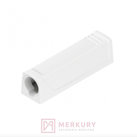 Adapter prosty do TIP-ON BLUM 956.1201 wersja krótka, biały SKLEP INTERNETOWY MERKURY AKCESORIA MEBLOWE