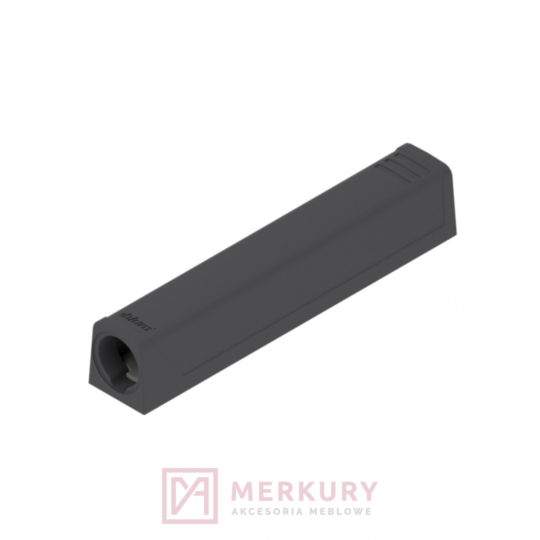 Adapter prosty do TIP-ON BLUM 956A1201 wersja długa, czarny carbon mat