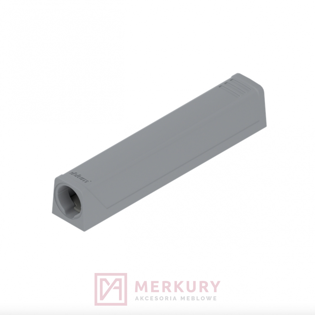 Adapter prosty do TIP-ON BLUM 956A1201 wersja długa, szary