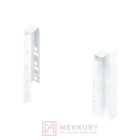 Uchwyty ścianki tylnej szuflady zlewozmywakowej ANTARO BLUM Z30C000S, H-151mm, biały SKLEP INTERNETOWY MERKURY AKCESORIA MEBLOWE