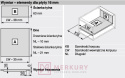 Prowadnica LEGRABOX z BLUMOTION BLUM 750.5501S, 550mm, 40kg SKLEP INTERNETOWY MERKURY AKCESORIA MEBLOWE