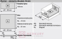 Boki szuflady LEGRABOX BLUM 770C6002S, wys."C", biały, 600mm SKLEP INTERNETOWY MERKURY AKCESORIA MEBLOWE