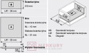Boki szuflady LEGRABOX BLUM 770F4002S, wys."F", biały, 400mm SKLEP INTERNETOWY MERKURY AKCESORIA MEBLOWE