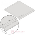 Boki szuflady LEGRABOX BLUM 770F5502S, wys."F", biały, 550mm SKLEP INTERNETOWY MERKURY AKCESORIA MEBLOWE