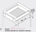 Boki szuflady LEGRABOX BLUM 770M5002S, wys."M", antracyt, 500mm SKLEP INTERNETOWY MERKURY AKCESORIA MEBLOWE