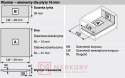 Boki szuflady LEGRABOX BLUM 770N5002S, wys."N", antracyt, 500mm SKLEP INTERNETOWY MERKURY AKCESORIA MEBLOWE