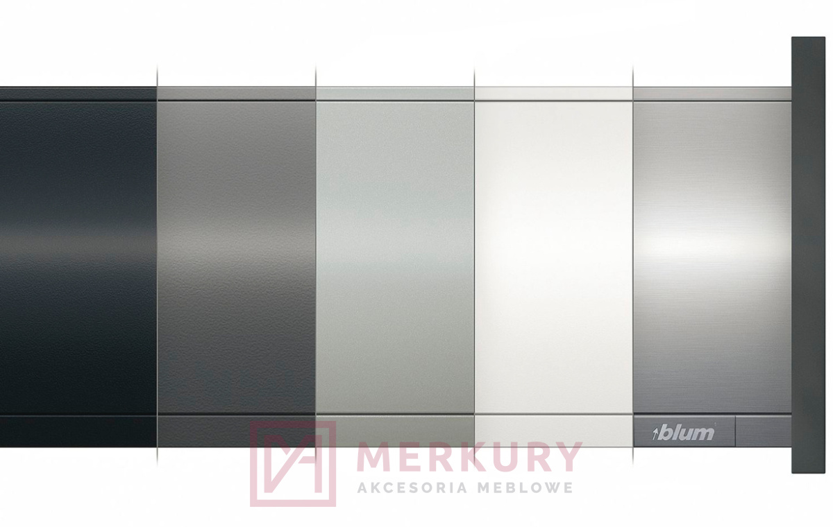 Boki szuflady LEGRABOX BLUM 770N5002S, wys."N", czarny, 500mm SKLEP INTERNETOWY MERKURY AKCESORIA MEBLOWE