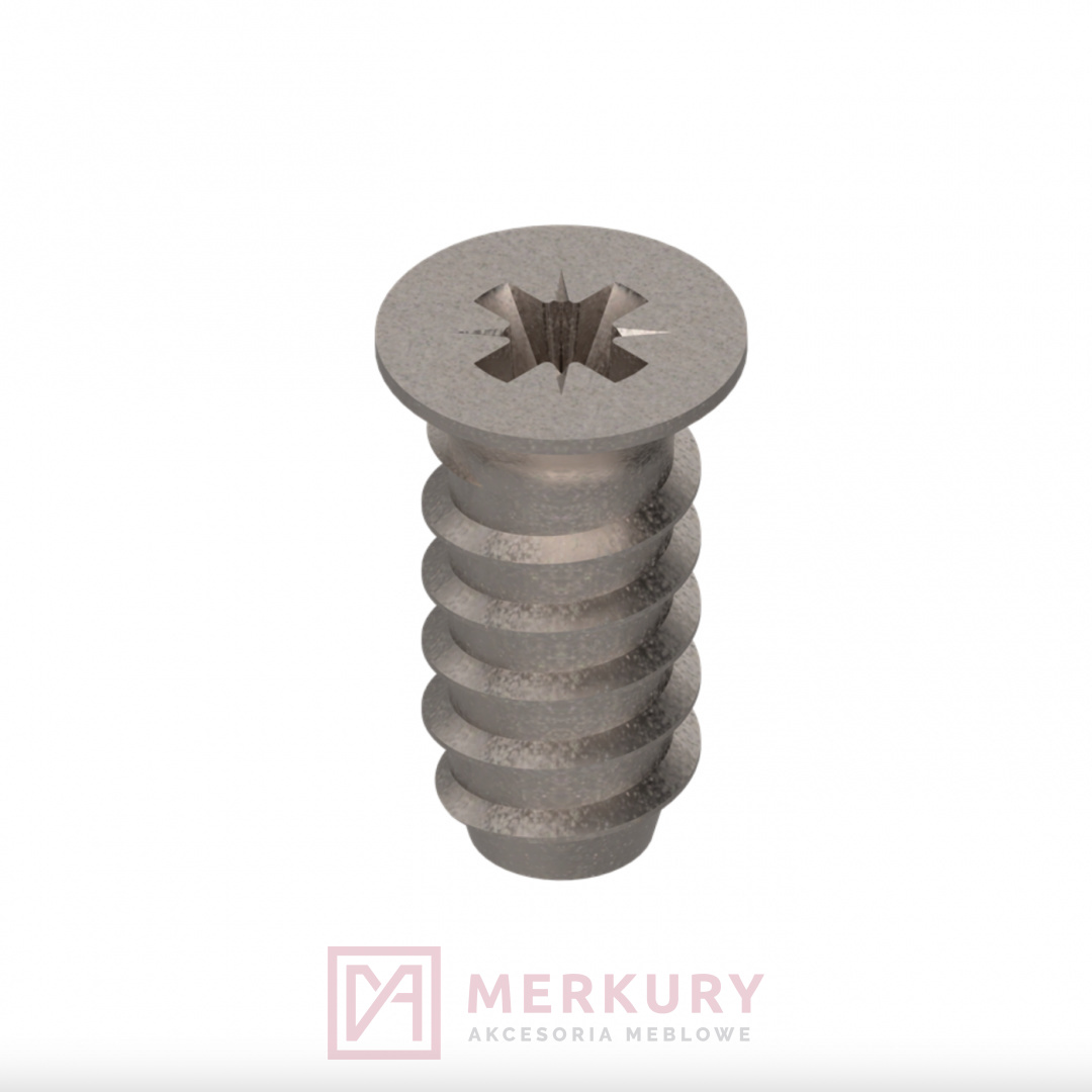 Wkręt Euro z łbem wpuszczanym BLUM 661.1300, fi 6mm, L-13mm