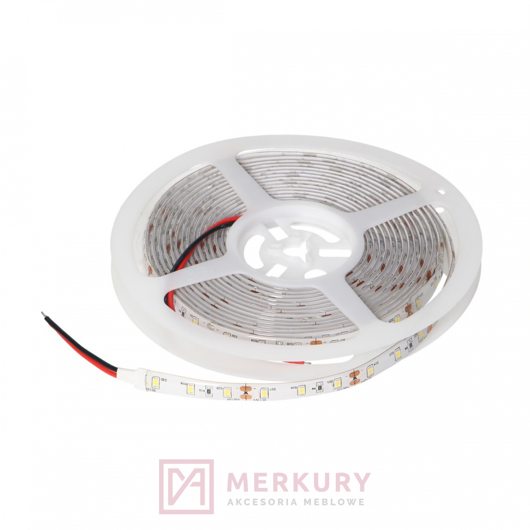 Taśma LED TL-6185L6, 10mm 60LED 4,8W, zimny biały, 5m SKLEP INTERNETOWY MERKURY AKCESORIA MEBLOWE MARIUSZ ADAMCZYK