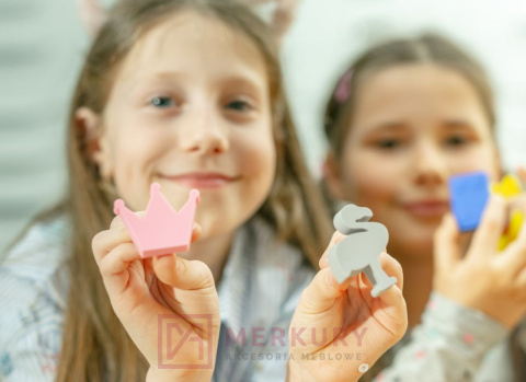 Gałka gumowa dziecięca PANDA