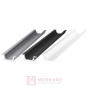 Profil do LED wpuszczany PLA-WP5 aluminium MERKURY Akcesoria Meblowe