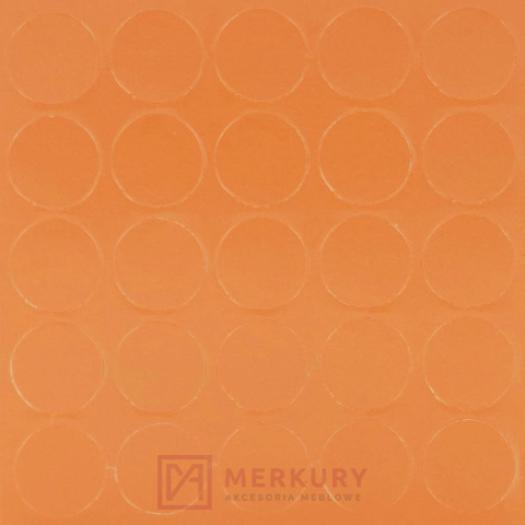 Zaślepka meblowa FOLMAG 066 pomarańcz MERKURY Akcesoria Meblowe