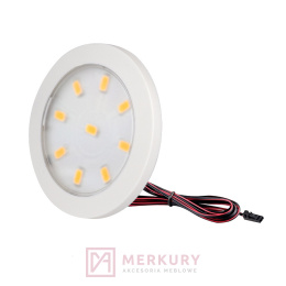 Oprawa meblowa LED ORBIT XL 3W, ciepły biały, biały