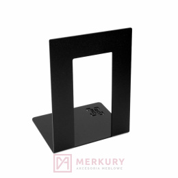 Podpórka do książek kwadraty cube, czarny mat, 150x110mm