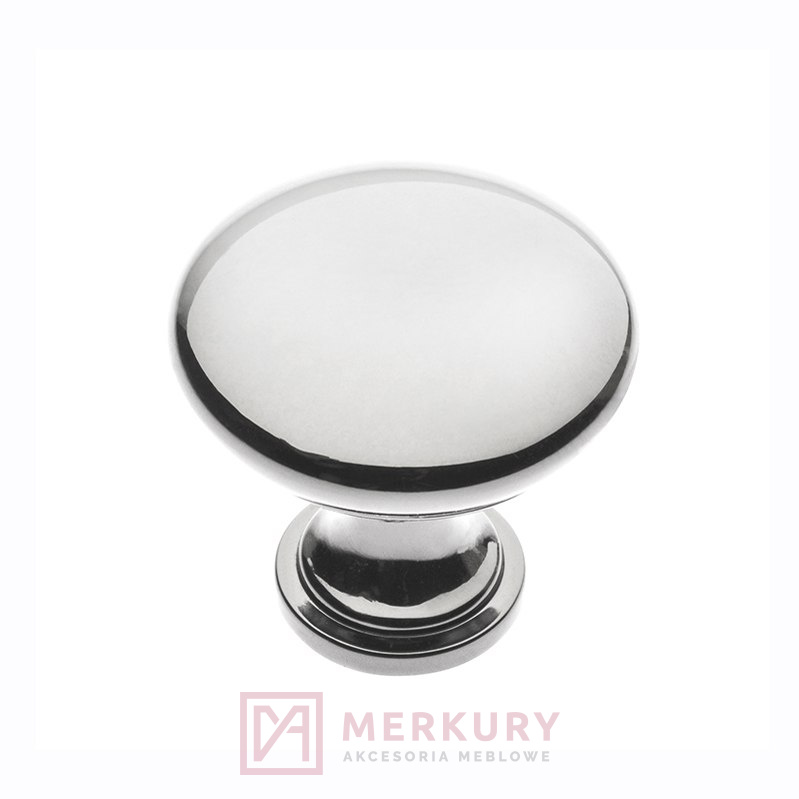 Gałka meblowa TERNI, chrom połysk, fi 30mm