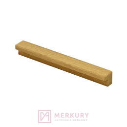 Uchwyt meblowy drewniany UDL02 128/160mm MERKURY Akcesoria Meblowe
