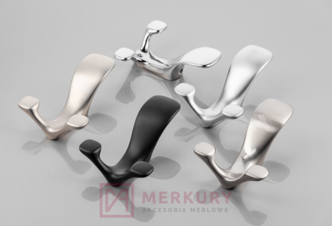 Wieszak meblowy TOLEDO A0 stal szczotkowana inox MERKURY Akcesoria Meblowe Mariusz Adamczyk