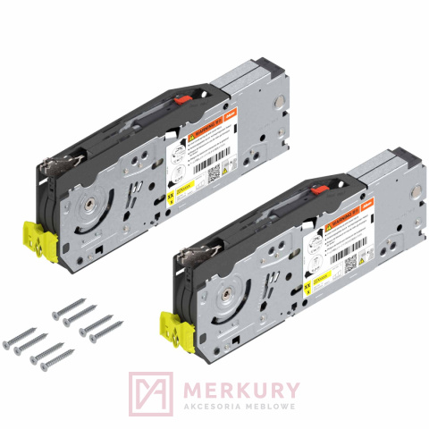 Zestaw siłowników AVENTOS HF top BLUM 22F2500, moc 10000-19300 MERKURY Akcesoria Meblowe