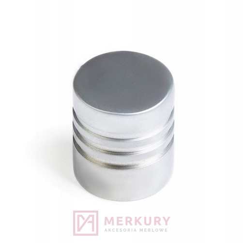Gałka meblowa DGA27, aluminium mat, fi 20mm
