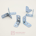 100x Kątownik łącznik meblowy 35x35x16mm MERKURY Akcesoria Meblowe