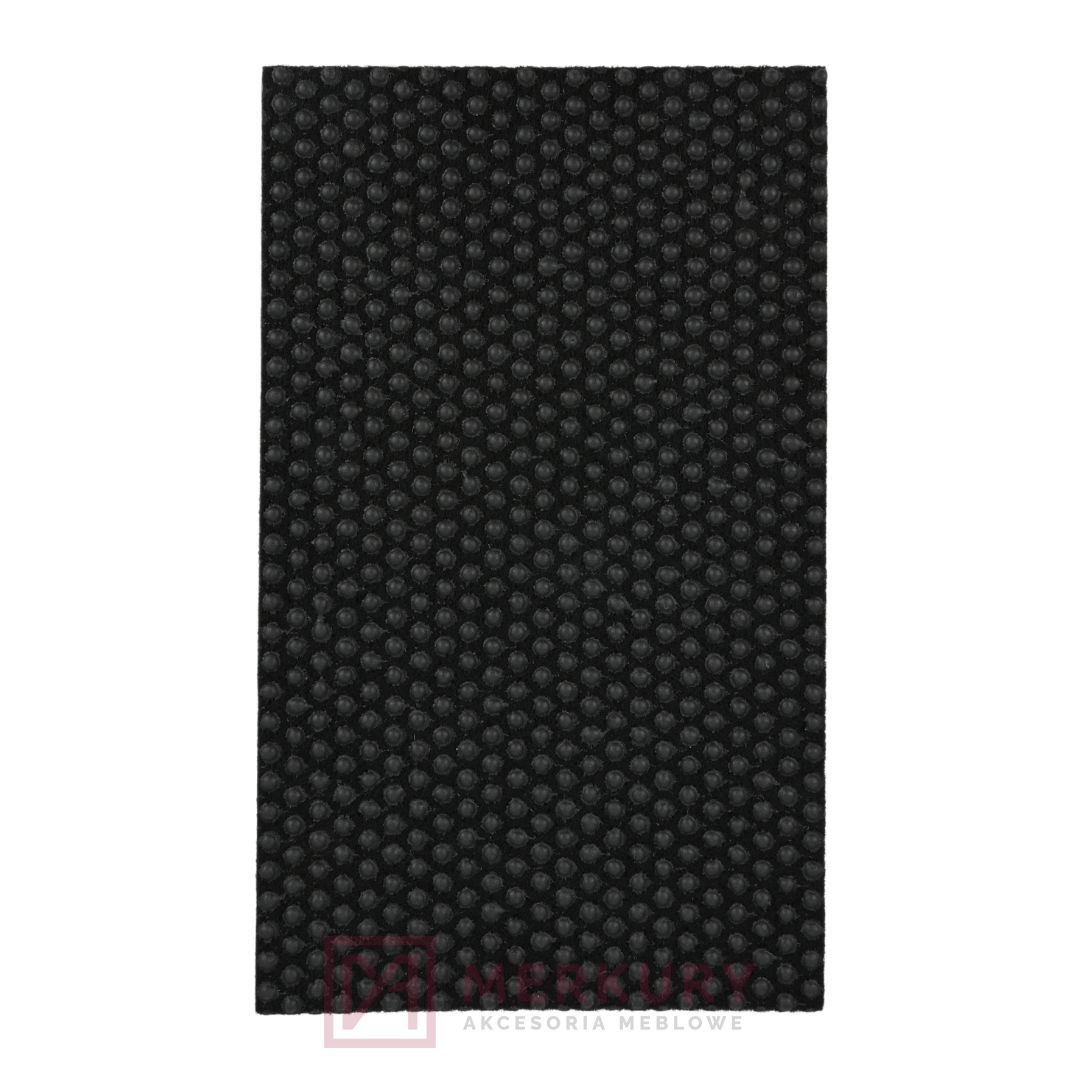 Podkładka filcowa samoprzylepna antypoślizgowa, czarny, 100x165mm, 1szt