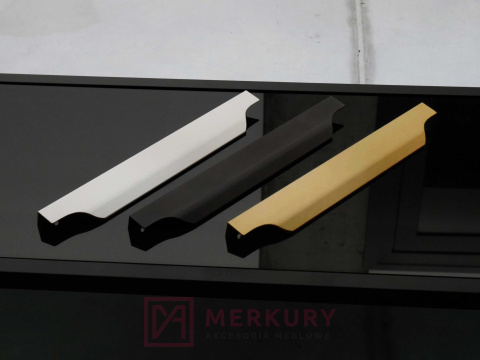 Uchwyt krawędziowy U11, złoty mat, 1196mm MERKURY Akcesoria Meblowe