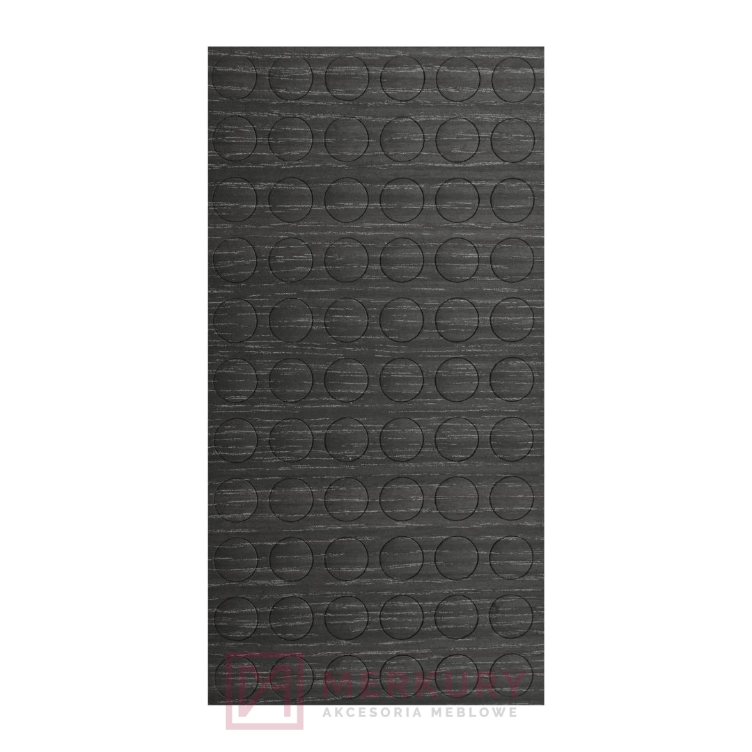 Zaślepka meblowa samoprzylepna, fi10mm, 529 dąb grafit, 66szt