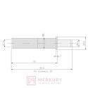 Odbojnik Adapter AIRTIC buk MERKURY Akcesoria Meblowe