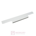 Uchwyt krawędziowy U9 typ 1 aluminium mat 696mm MERKURY Akcesoria Meblowe