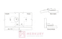 250x Zawias meblowy prosty nakładany EA35SO110FO fi 35mm MERKURY Akcesoria Meblowe