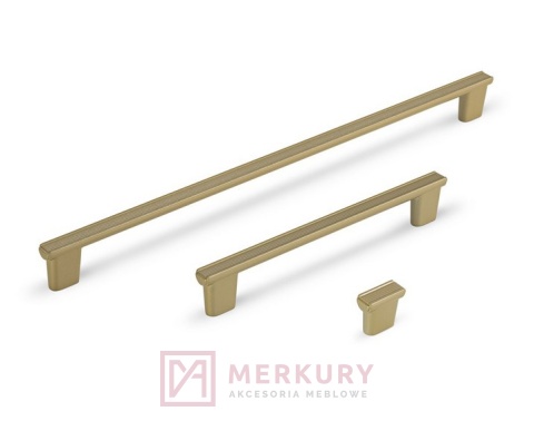 Uchwyt meblowy RIVA 15252Z3200M.V5 złoty mat 320/337mm MERKURY Akcesoria Meblowe