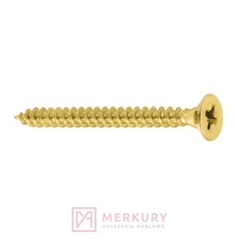 Wkręt hartowany z łbem stożkowym 6,0x90mm KDH 5kg MERKURY Akcesoria Meblowe
