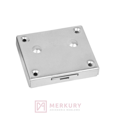Zamek nakładany metalowy 30mm MERKURY Akcesoria Meblowe