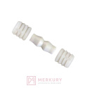 Złącze zatrzaskowe BONE 1x trzpień 11.06.016-0 + 2x mufa 11.06.015-0 biały