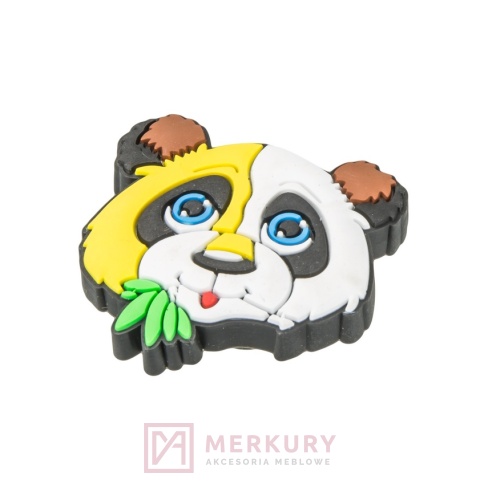 Gałka gumowa dziecięca misiu MERKURY Akcesoria Meblowe