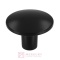 Gałka meblowa 2087F, czarny mat, fi 30mm