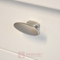 Gałka meblowa 2441 nikiel satynowy 56x20mm MERKURY Akcesoria Meblowe