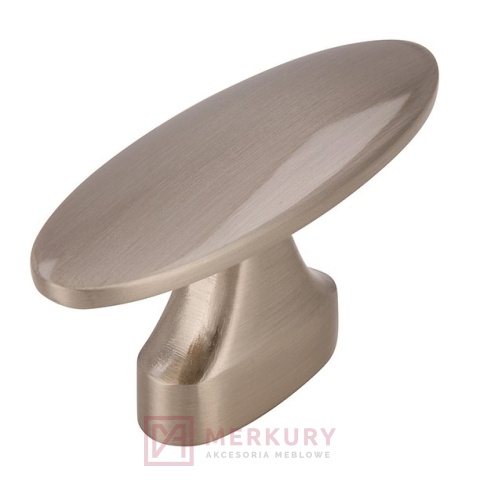 Gałka meblowa 2441 nikiel satynowy 56x20mm MERKURY Akcesoria Meblowe