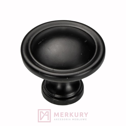 Gałka meblowa EUBEA czarny mat fi 29mm MERKURY Akcesoria Meblowe