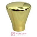 Gałka meblowa 872-24-ZN5, złoty połysk, fi 24mm
