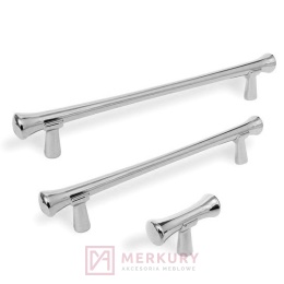 Gałka meblowa ETRURIA 24247Z05000.36 chrom połysk  50mm MERKURY Akcesoria Meblowe