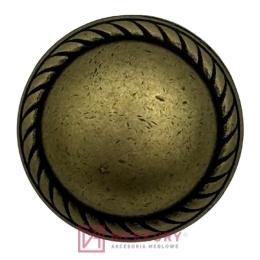 Gałka meblowa GG36 stare złoto MERKURY Akcesoria Meblowe