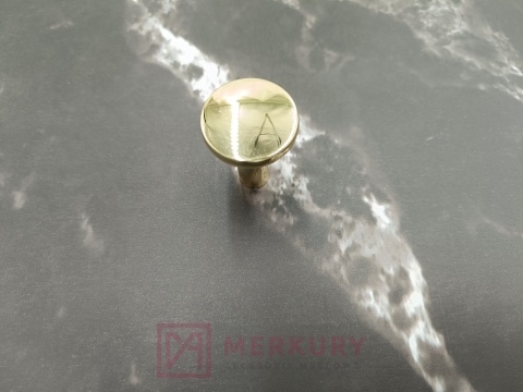 Gałka meblowa HARRY, złoty połysk