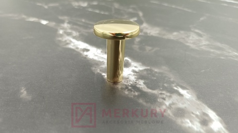 Gałka meblowa HARRY, złoty połysk