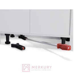 Przedłużka klucza CAMAR SMILE fi16 L-715 aluminiowa, do regulacji nóżek meblowych