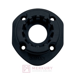 Płytka mocująca CAMAR SMILE czarna do nóżek SMILE