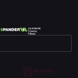 Obrzeże meblowe ABS 22mm, czarny K-0190-PE Spander